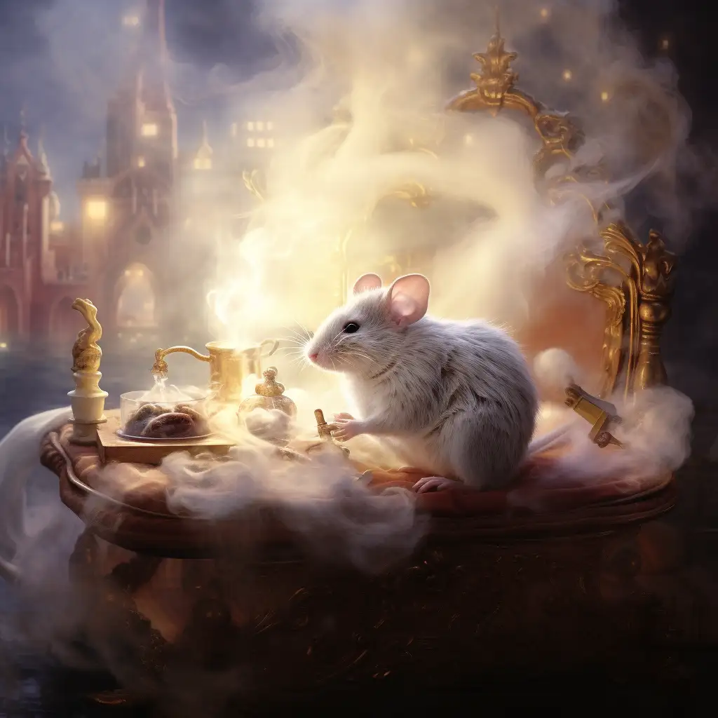 Dreaming of mice - image shows a mouse