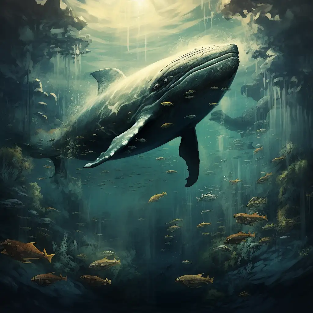 whales in a dream