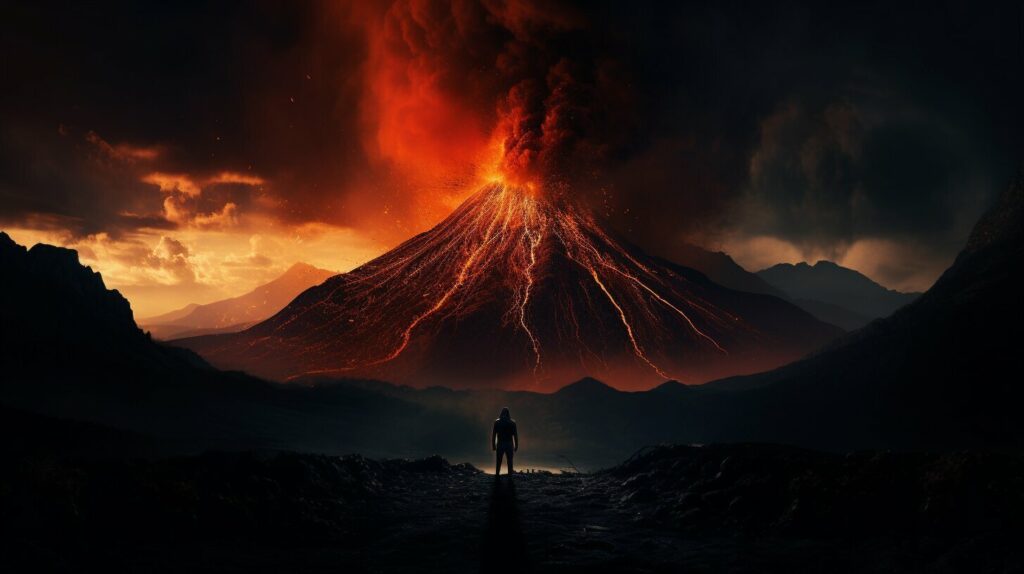 what do dreams about volcanoes mean